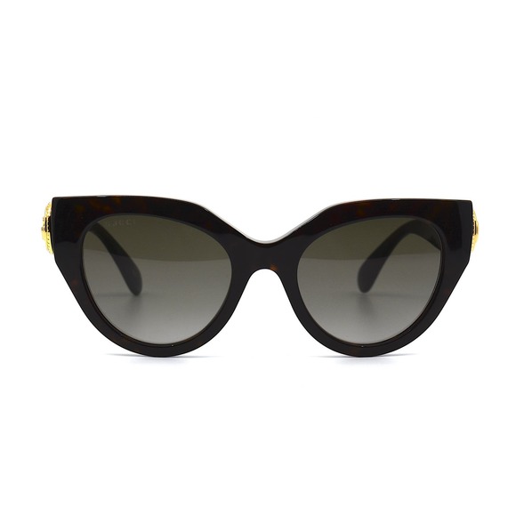 GUCCI GG1408S 003 HAVANA BROWN WOMEN'S AUTHENTIC SUNGLASSES - Picture 2 of 10